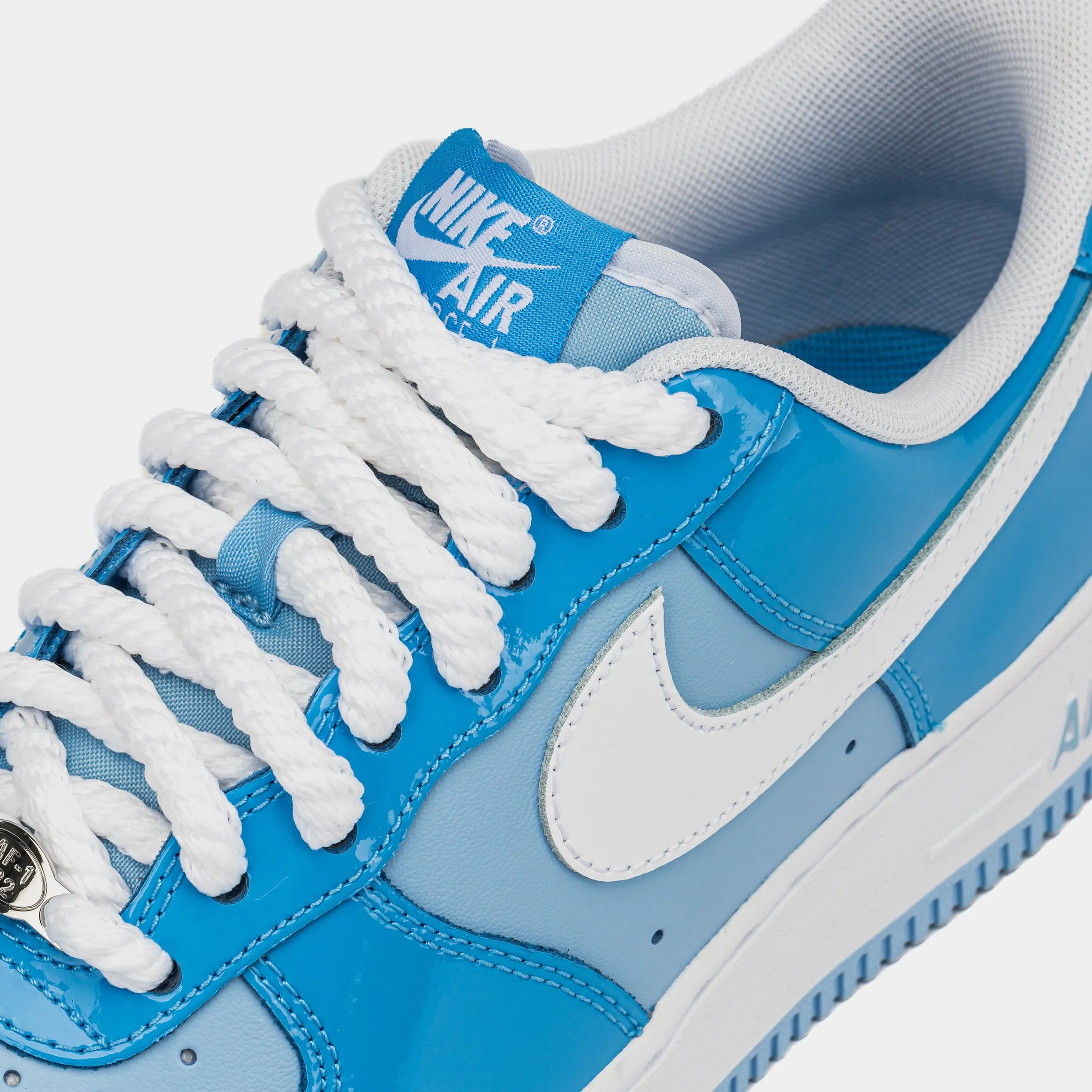 Air Force 1 '07 Mens Basketball Shoes (Blue/Blue/White)