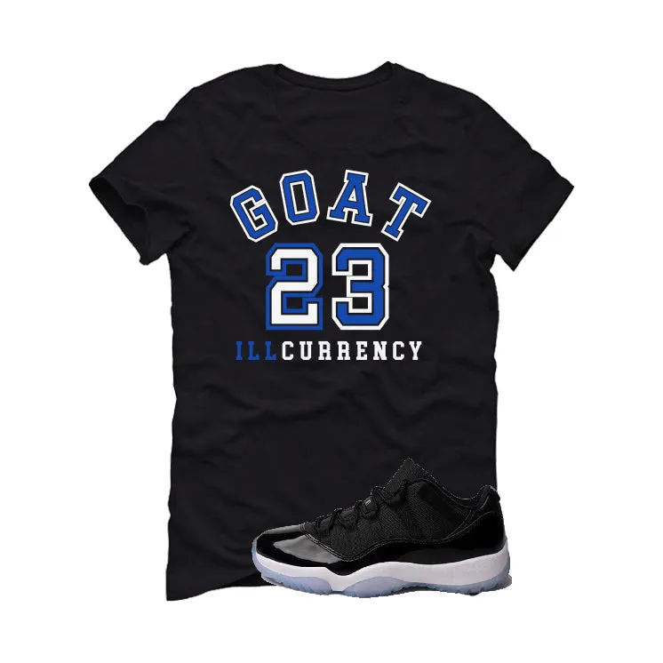 Air Jordan 11 Low “Space Jam” | illcurrency Black T-Shirt (GOAT 23)