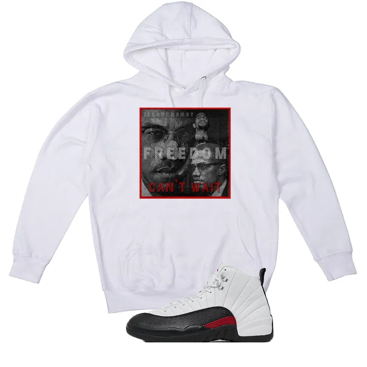 Air Jordan 12 “Red Taxi” | illcurrency White T-Shirt (FREEDOM)