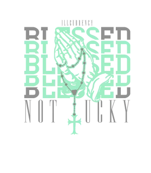 Air Jordan 3 “Green Glow” | illcurrency Black T-Shirt (Blessed not lucky)