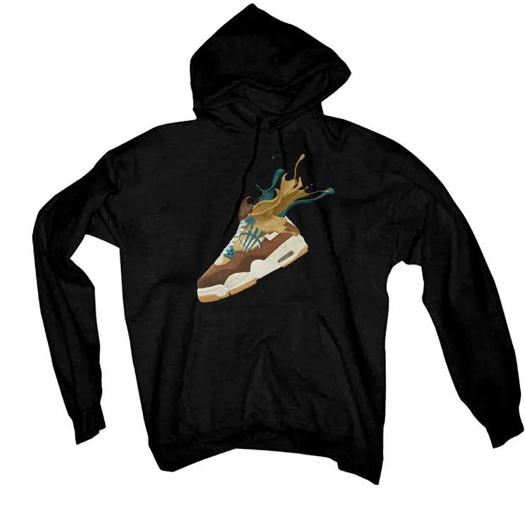 Air-Jordan 4GS Cacao Black T-Shirt (SPLASH 4'Ss)