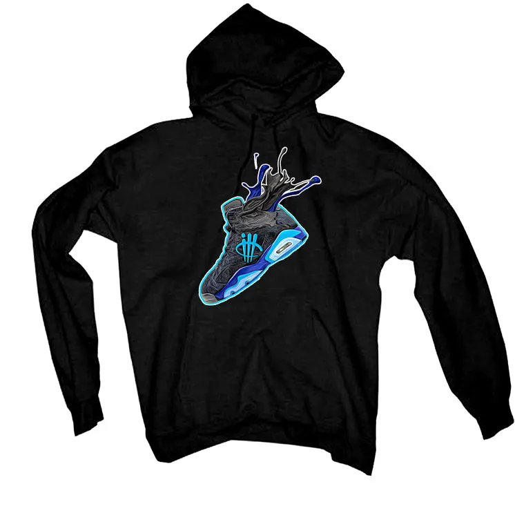 Air Jordan 6 Retro “Aqua” | illcurrency Black T-Shirt (SPLASH)