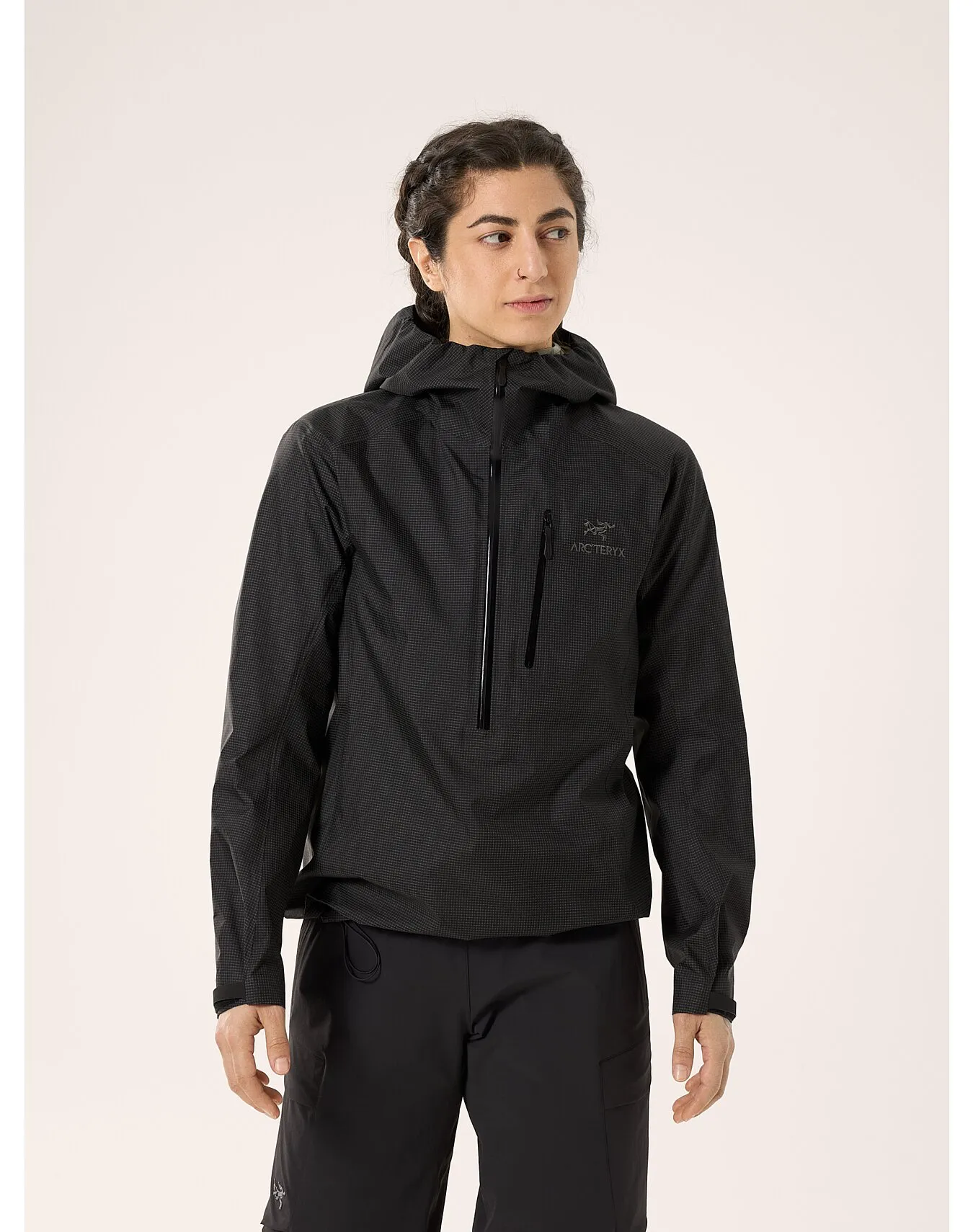 Arc&#x27;teryx Women&#x27;s Alpha Lightweight Anorak Black | Buy Arc&#x27;teryx Women&#x27;s Alpha Lightweight Anorak Black here | Outnorth