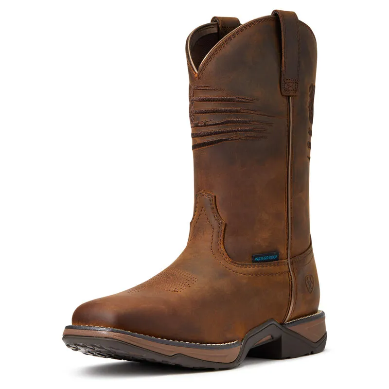 Ariat Anthem Patriot Waterproof Western Boot Style 10040369