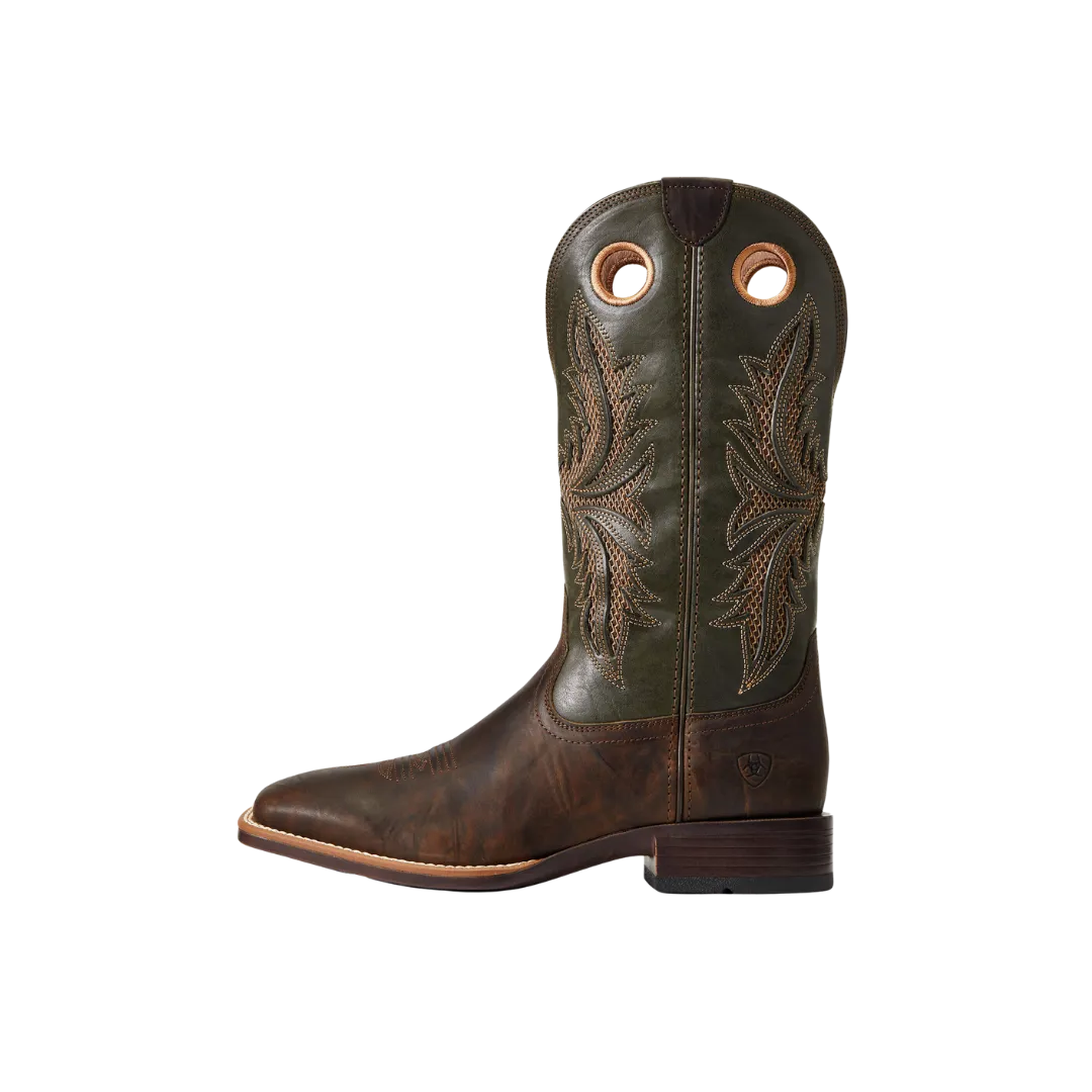 Ariat Toughy VentTek 360 Brown Square Toe Boot