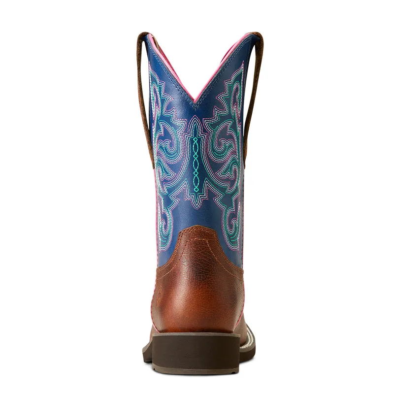 'Ariat' Women's 9" Delilah Stretchfit Square Toe - Dark Cottage / Ole Blue