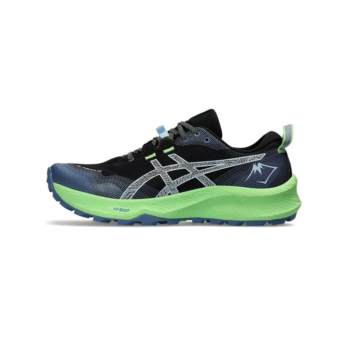 Asics Gel Trabuco 12 Black Green Shoes SS24