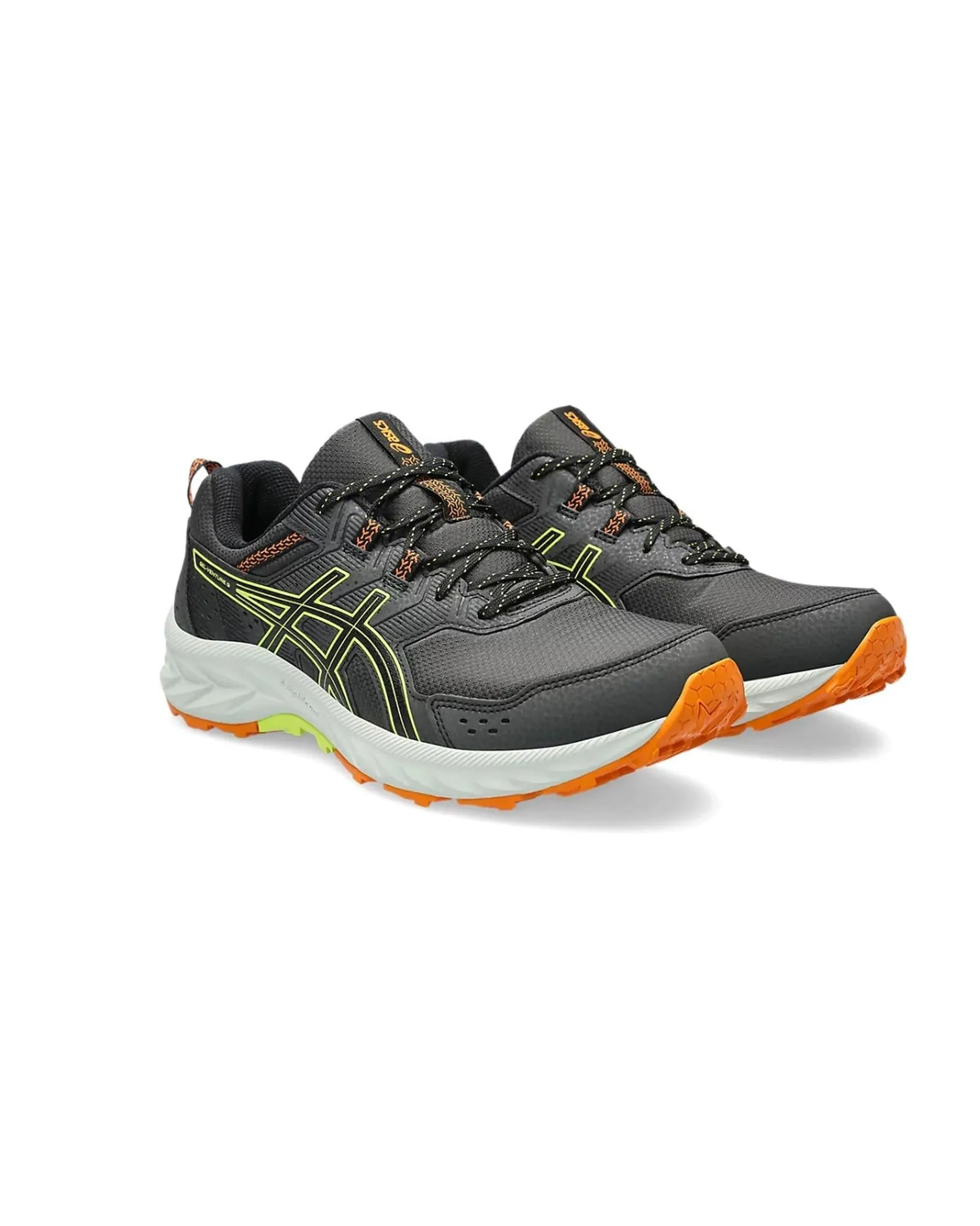 ASICS Lightweight Gel Cushioned Trail Running Shoes in Graphite Grey - 11.5 US