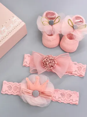 Baby Picture Perfect Headband and Shoes Set