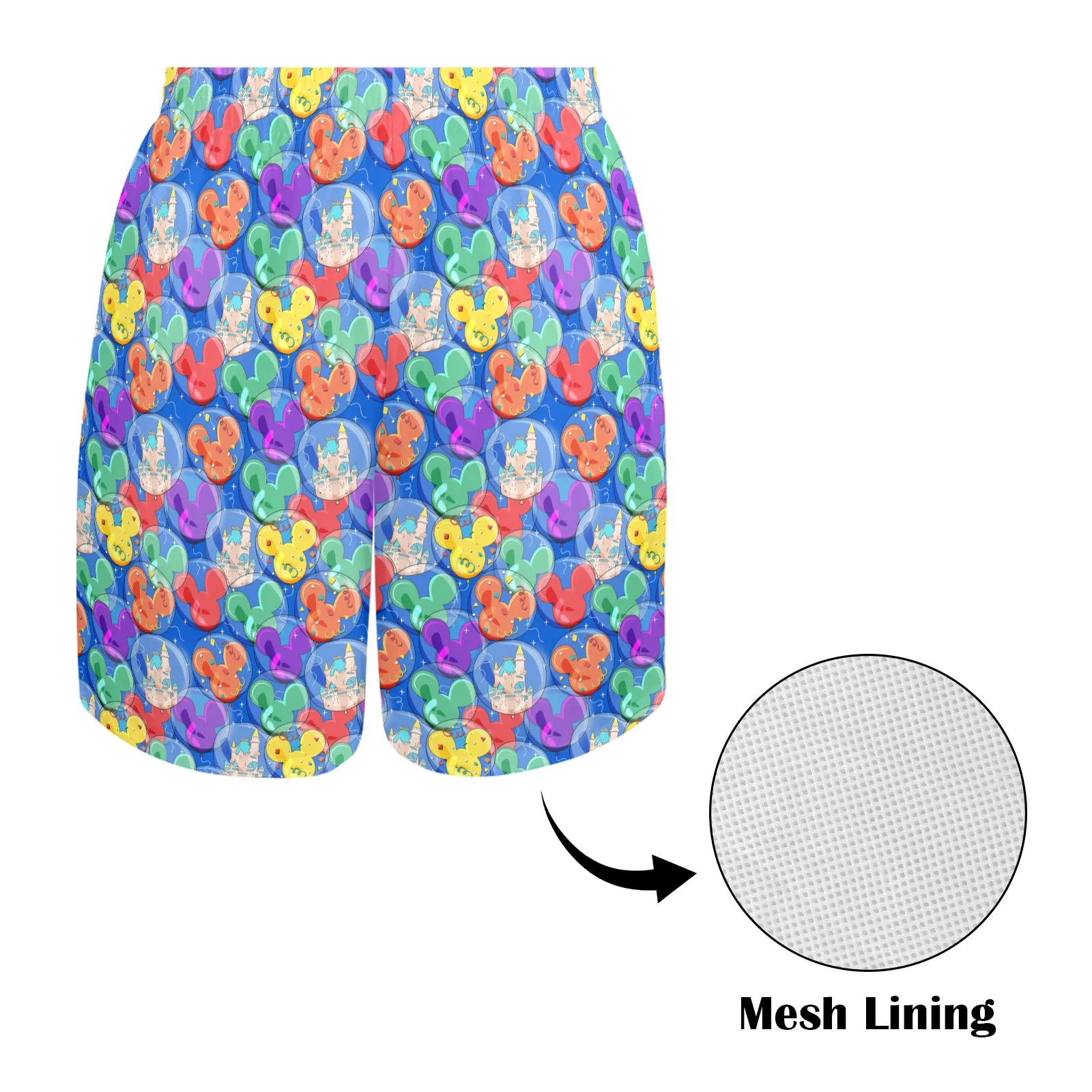 Balloon Collector Men's Swim Trunks Swimsuit