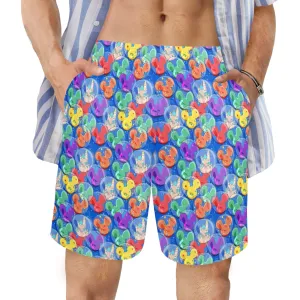 Balloon Collector Men's Swim Trunks Swimsuit