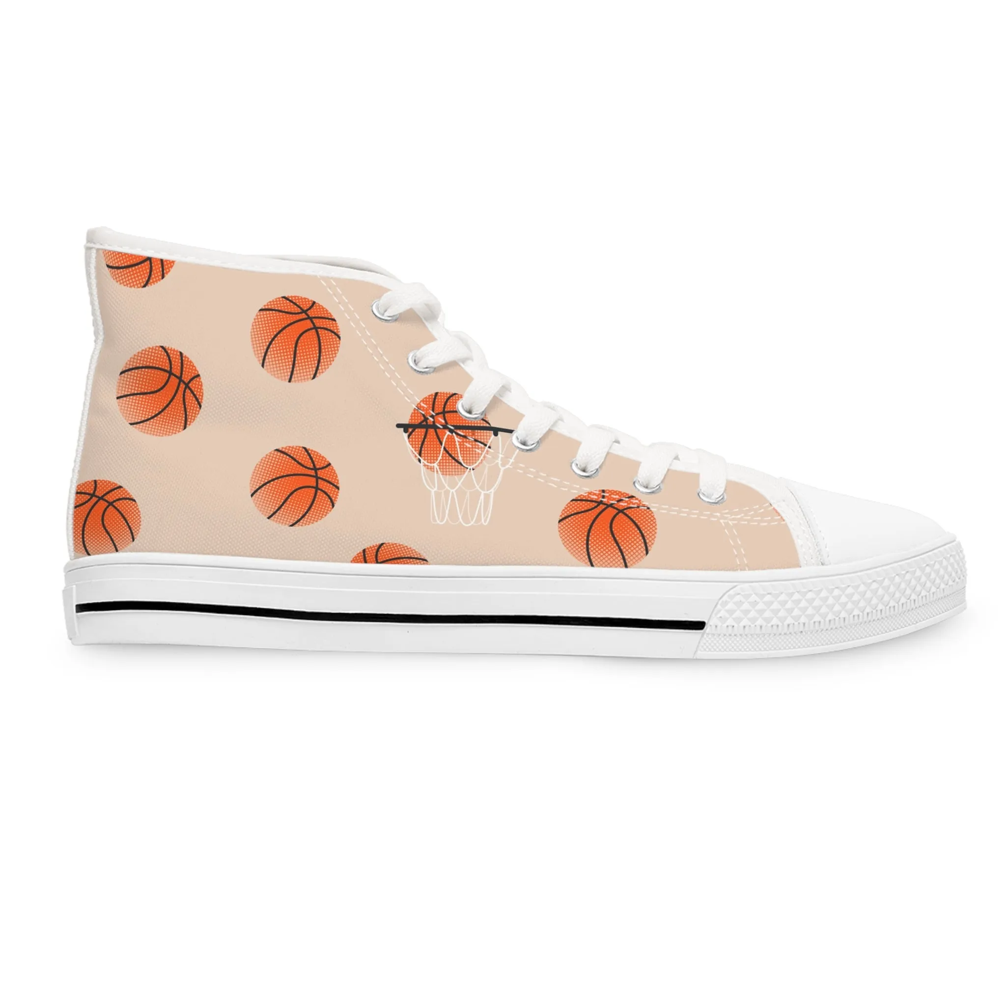 Basketball and Hoops Women's High Top Sneakers