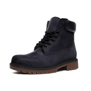 Black Cherry Casual Leather Lightweight boots TB