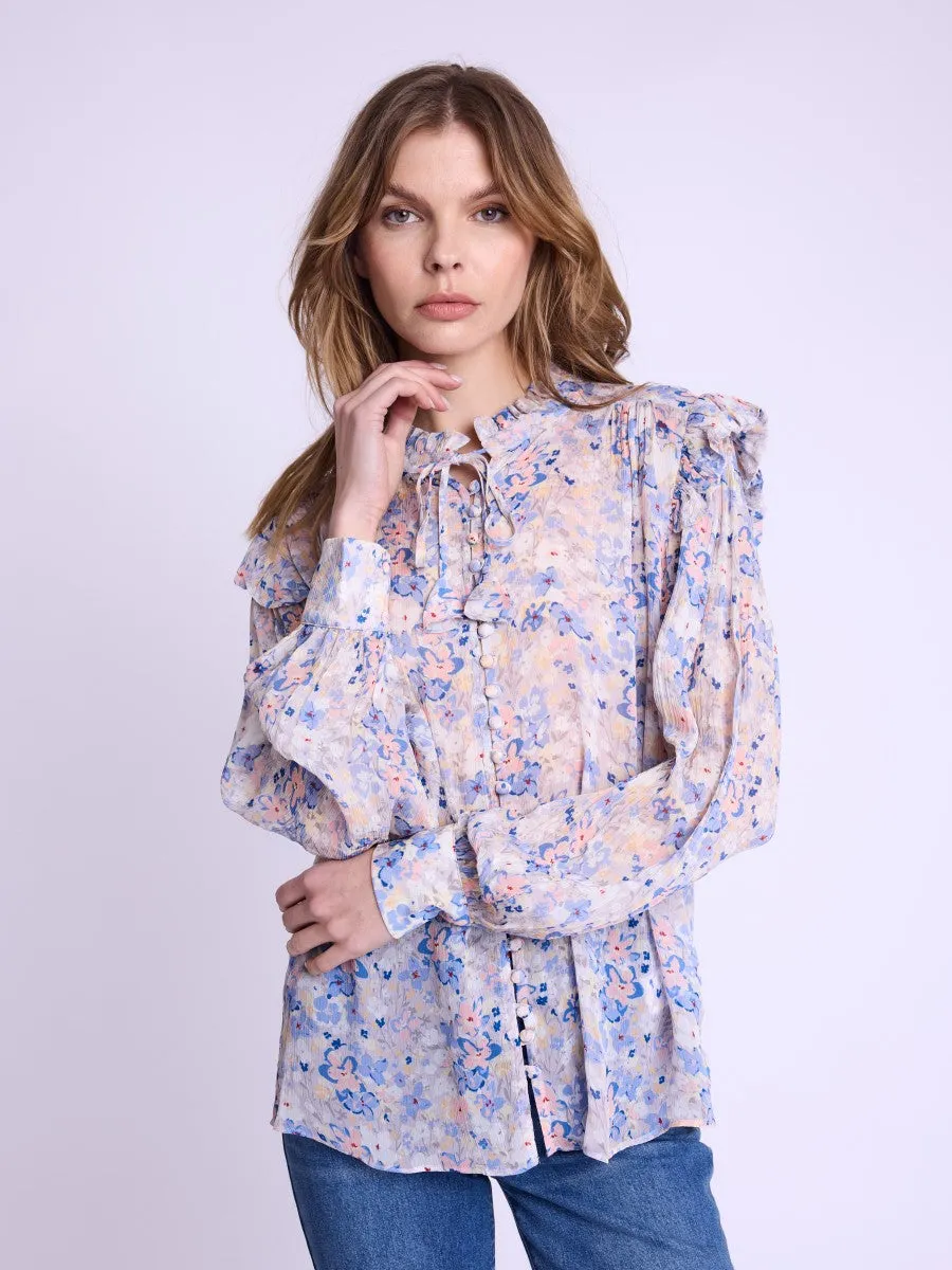 Blouse 18chisca2iht Garden-Print