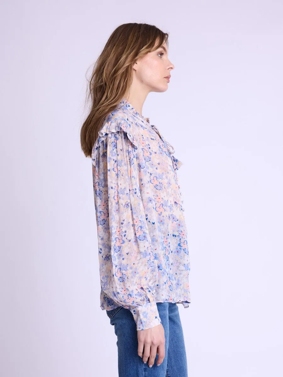 Blouse 18chisca2iht Garden-Print