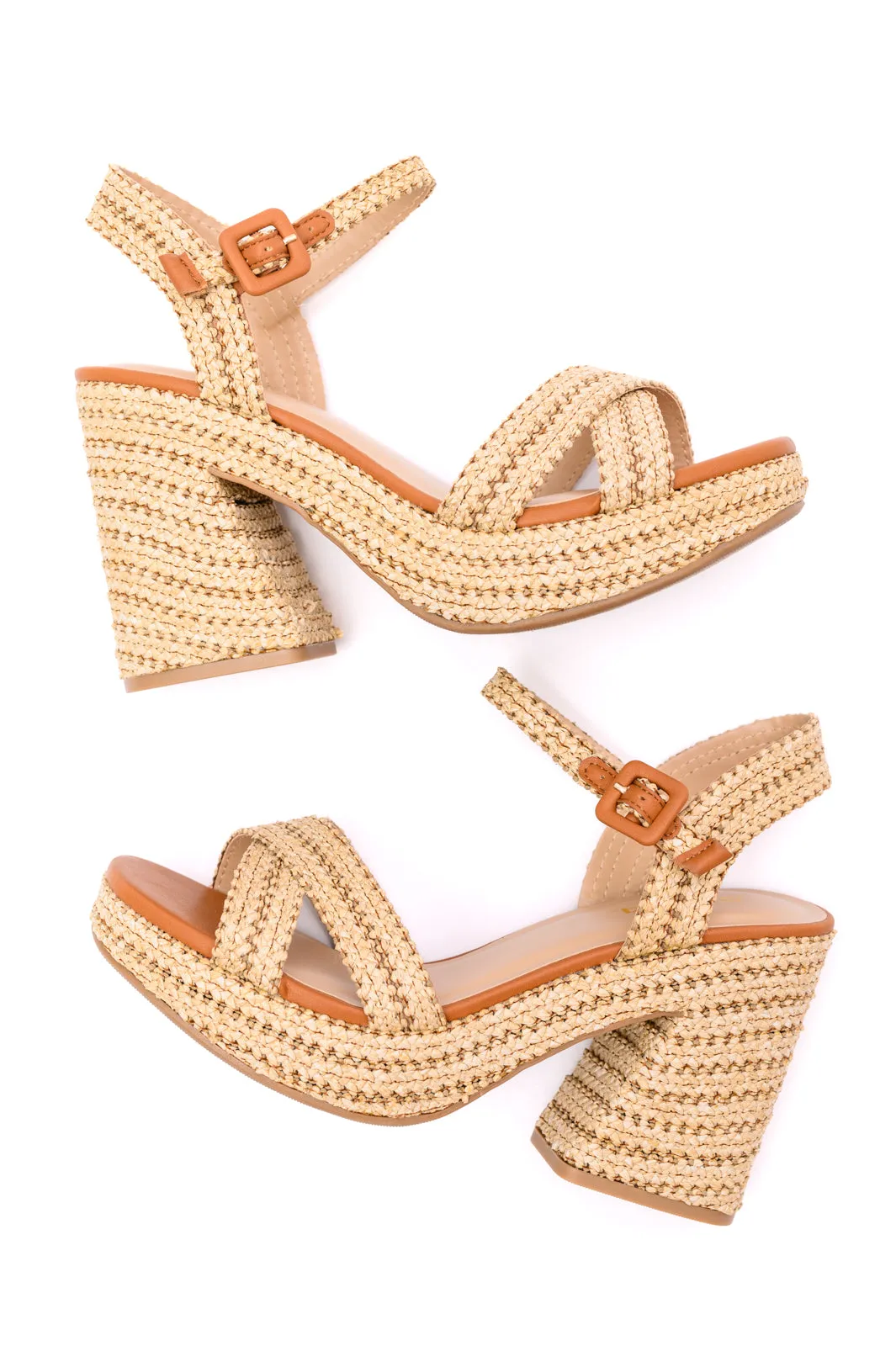 Bon Voyage Rope Woven Heel Shoes - 10/14