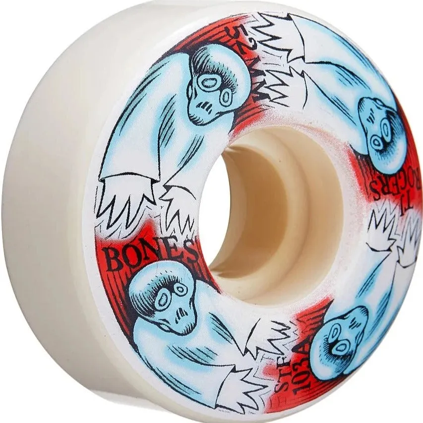 BONES WHEELS STF TJ ROJERS WHIRLING SPECTERS V3 SLIMS 103A (52MM/54MM)