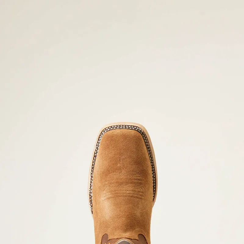 Brushrider Western Boot - Suntan Roughout