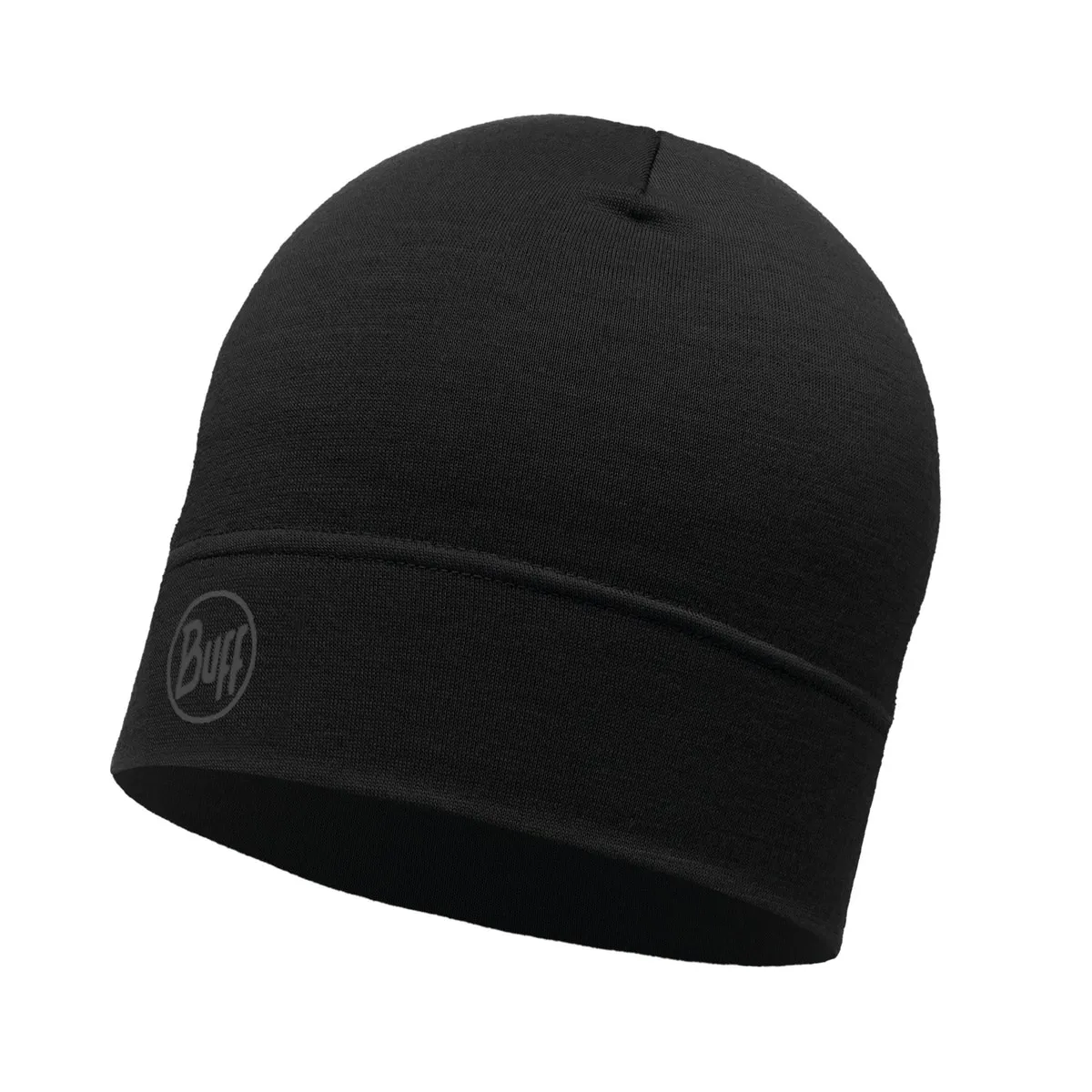 Buff Lightweight Merino Wool Hat Solid Black | Buy Buff Lightweight Merino Wool Hat Solid Black here | Outnorth