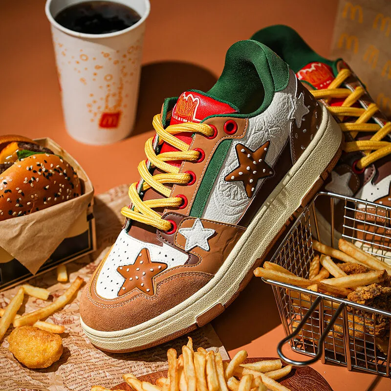 Burger & Fries Sneakers