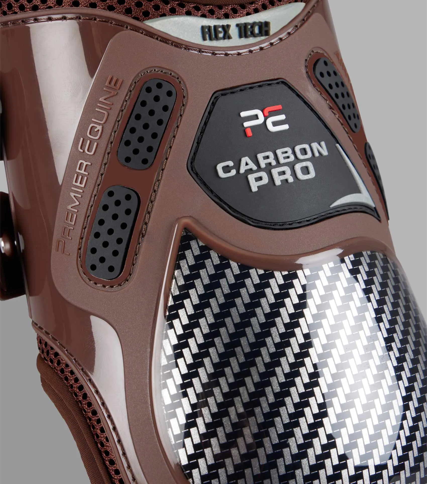 Carbon Pro Fetlock Boots Brown