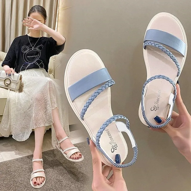 Casual Ankle Buckle Sandals