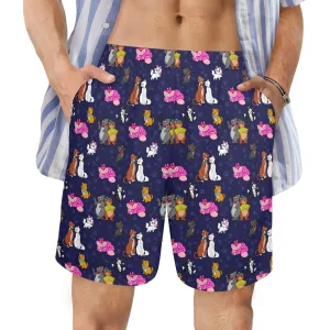 Cat Favorites Men's Swim Trunks Swimsuit