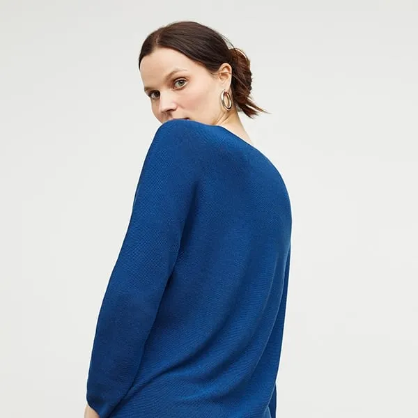 Chadwick Sweater - 3D-Knit Cotton :: Shoreline