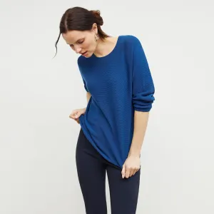 Chadwick Sweater - 3D-Knit Cotton :: Shoreline