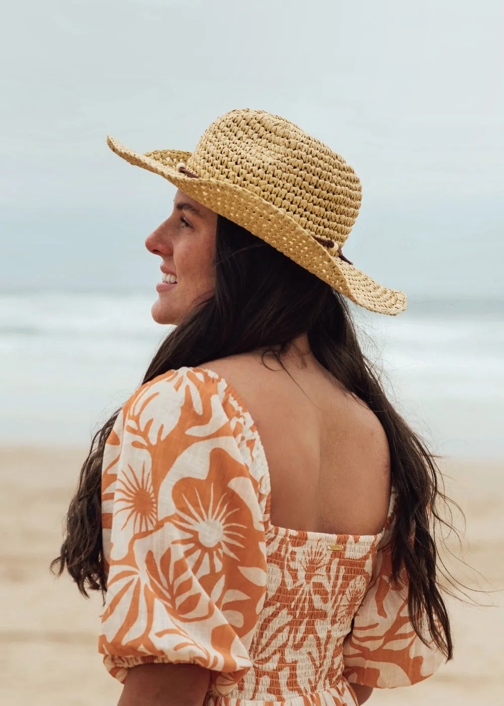 Cherish Summer Straw Cowboy Hat