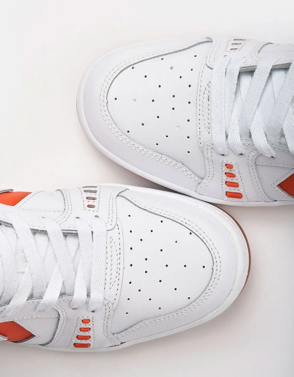 Converse AS-1 Pro Skate Shoes - White/Orange/White