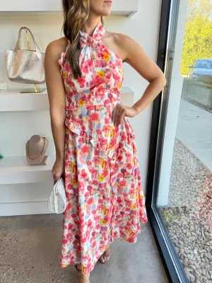 Coral Giada Dress