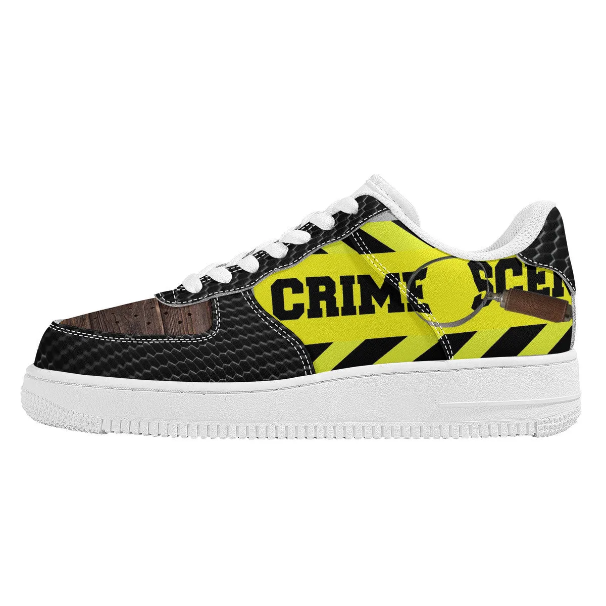 Crime Scene Unisex Sneaker | Low Top Customized | Shoe Zero