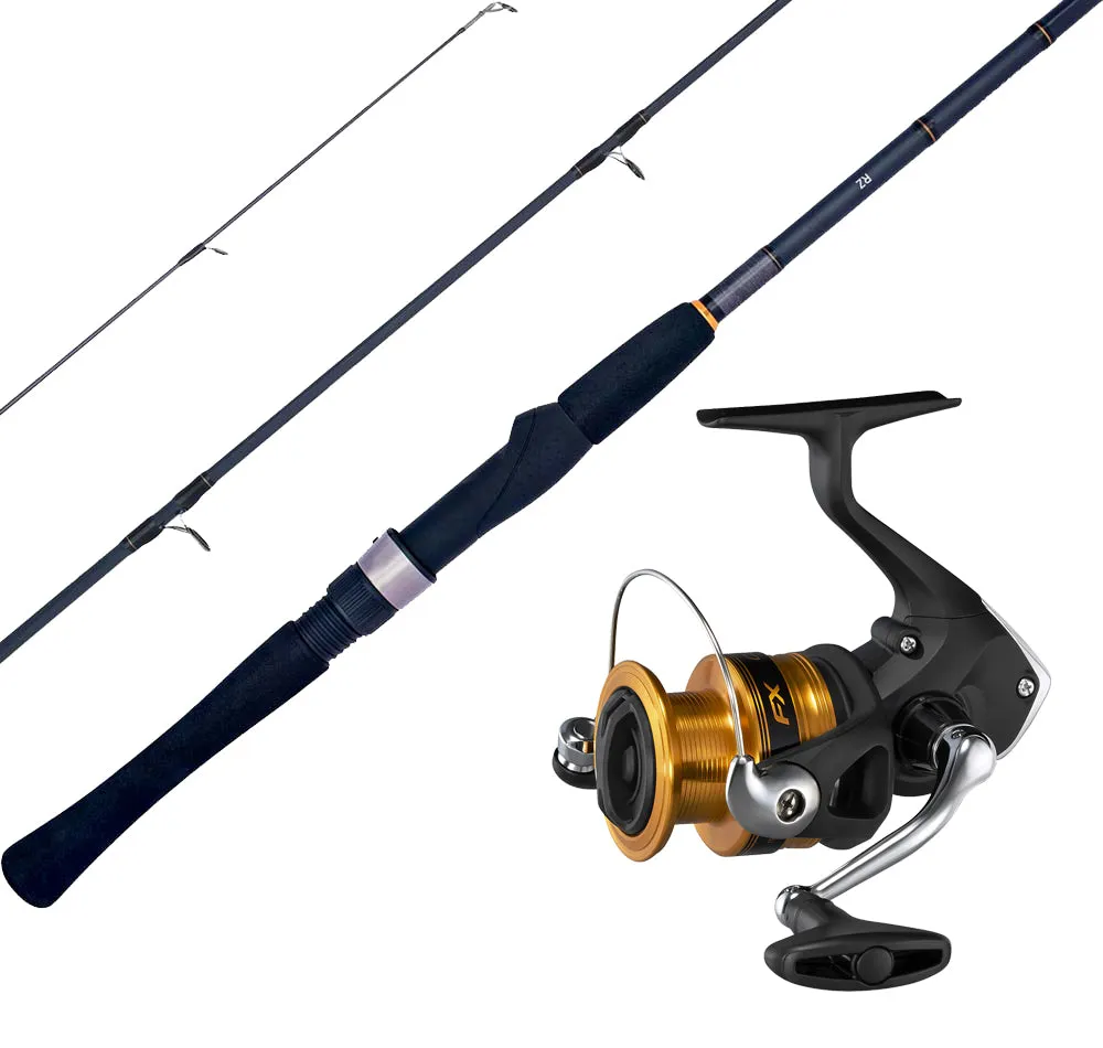 Daiwa RZ/Shimano FX 4000FC Medium Spin Combo