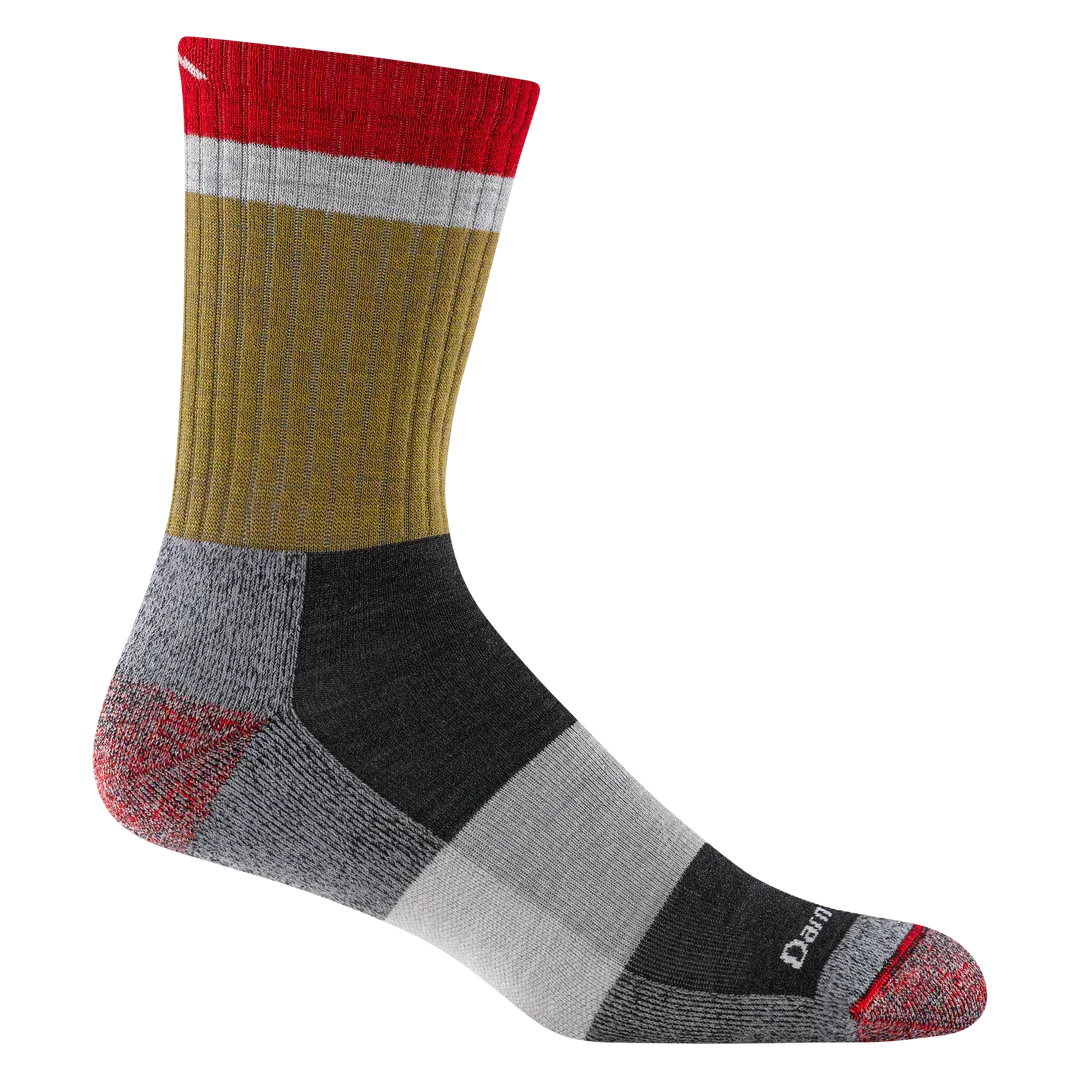 Darn Tough Heady Stripe Micro Crew Lightweight Hiking Sock