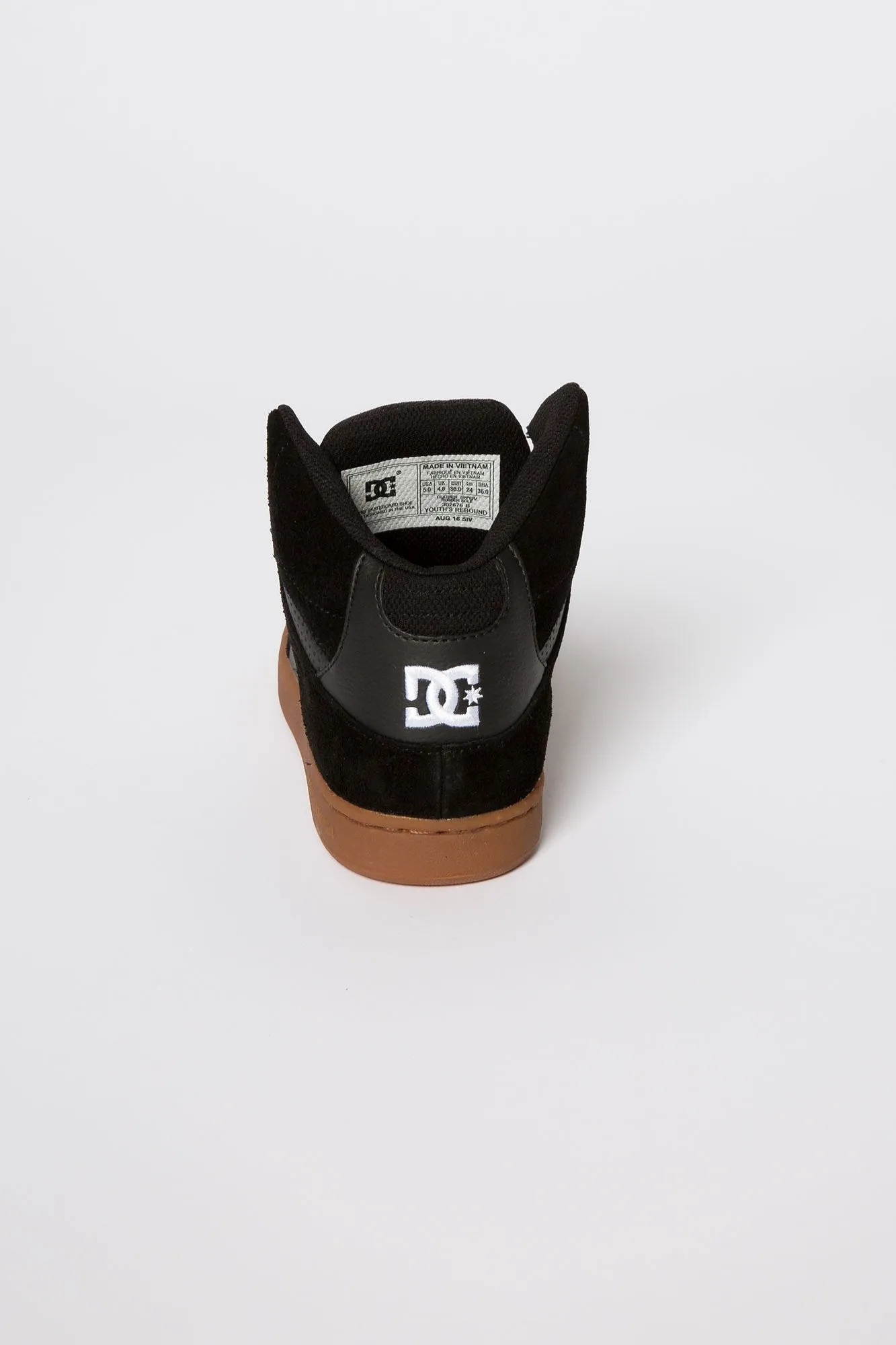 DC Youth Black And Brown Rebound Shoes