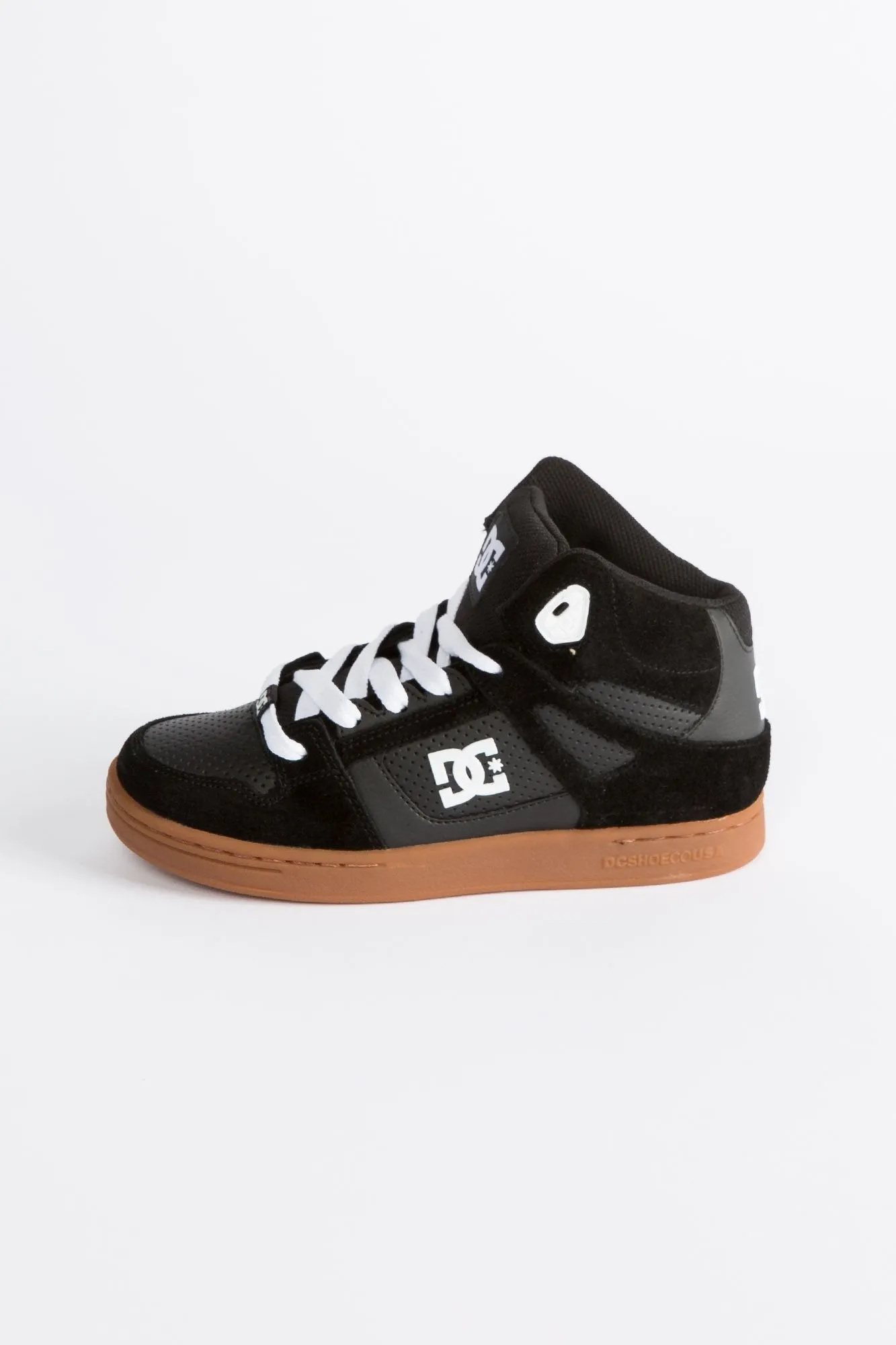 DC Youth Black And Brown Rebound Shoes