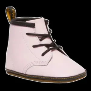 Dr Martens - Newborn Pink Leather Crib Shoe