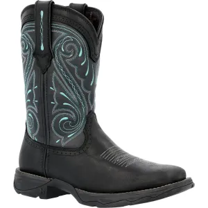 Durango Lady Rebel Women's 10" Saddle Western Work Boots Drd0462 In Midnight Sky