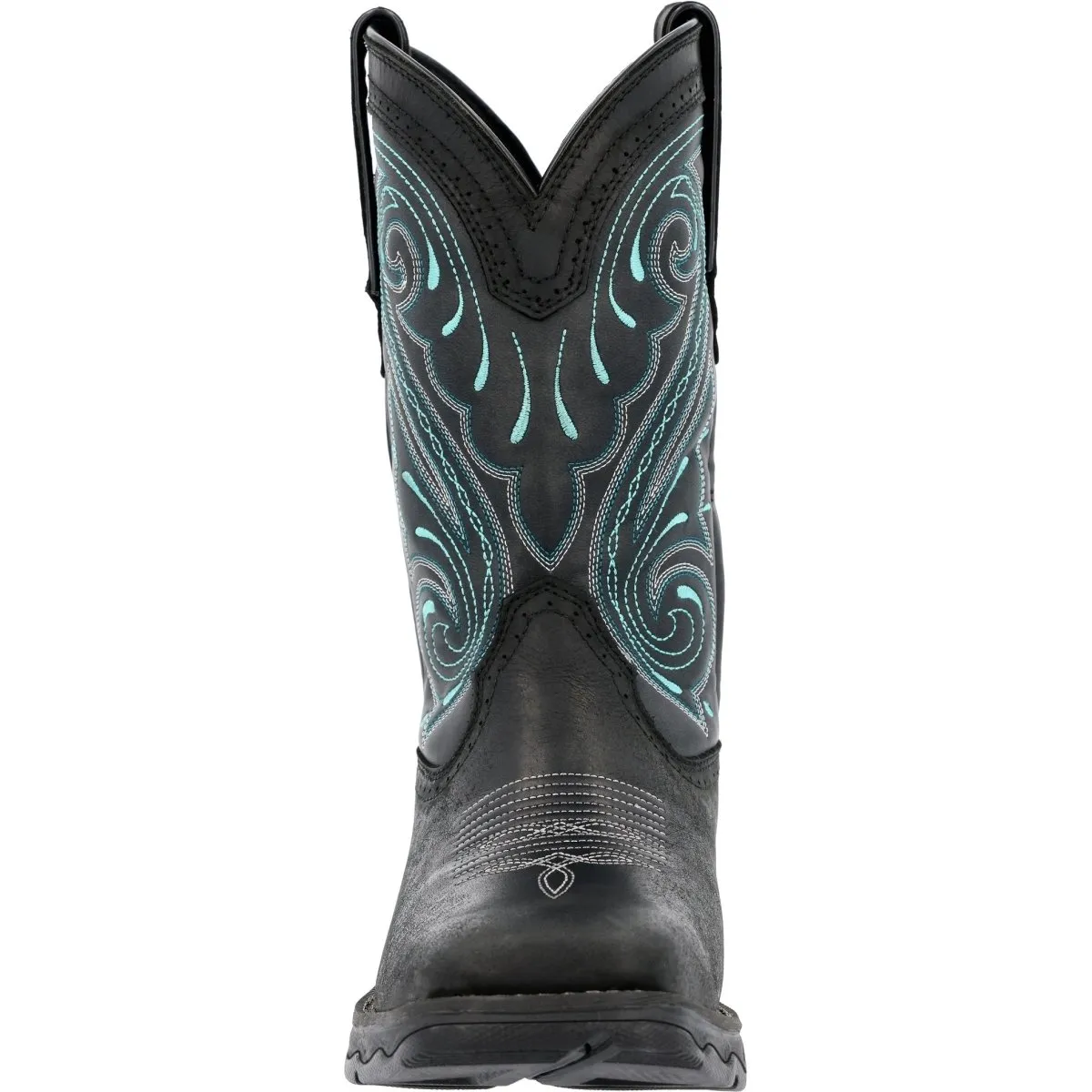 Durango Lady Rebel Women's 10" Saddle Western Work Boots Drd0462 In Midnight Sky