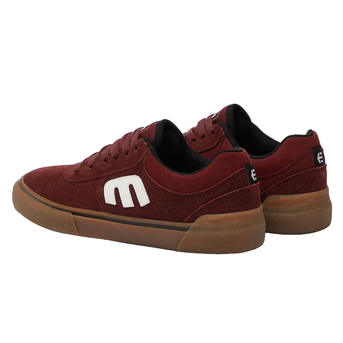 Etnies scarpa sneakers da skateboard da uomo Joslin Vulc 4101000534 610 borgogna