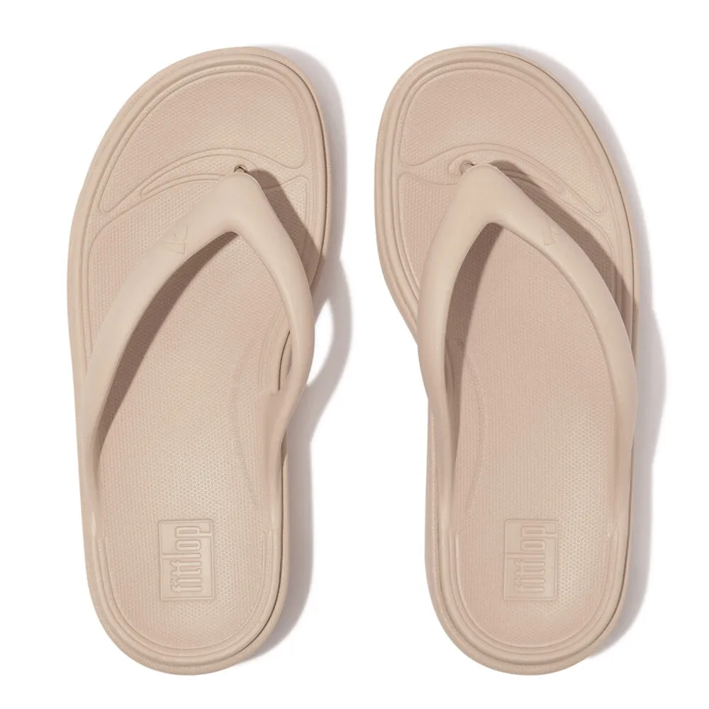 Fitflop Relief Recovery Toe Post Sandals Beige