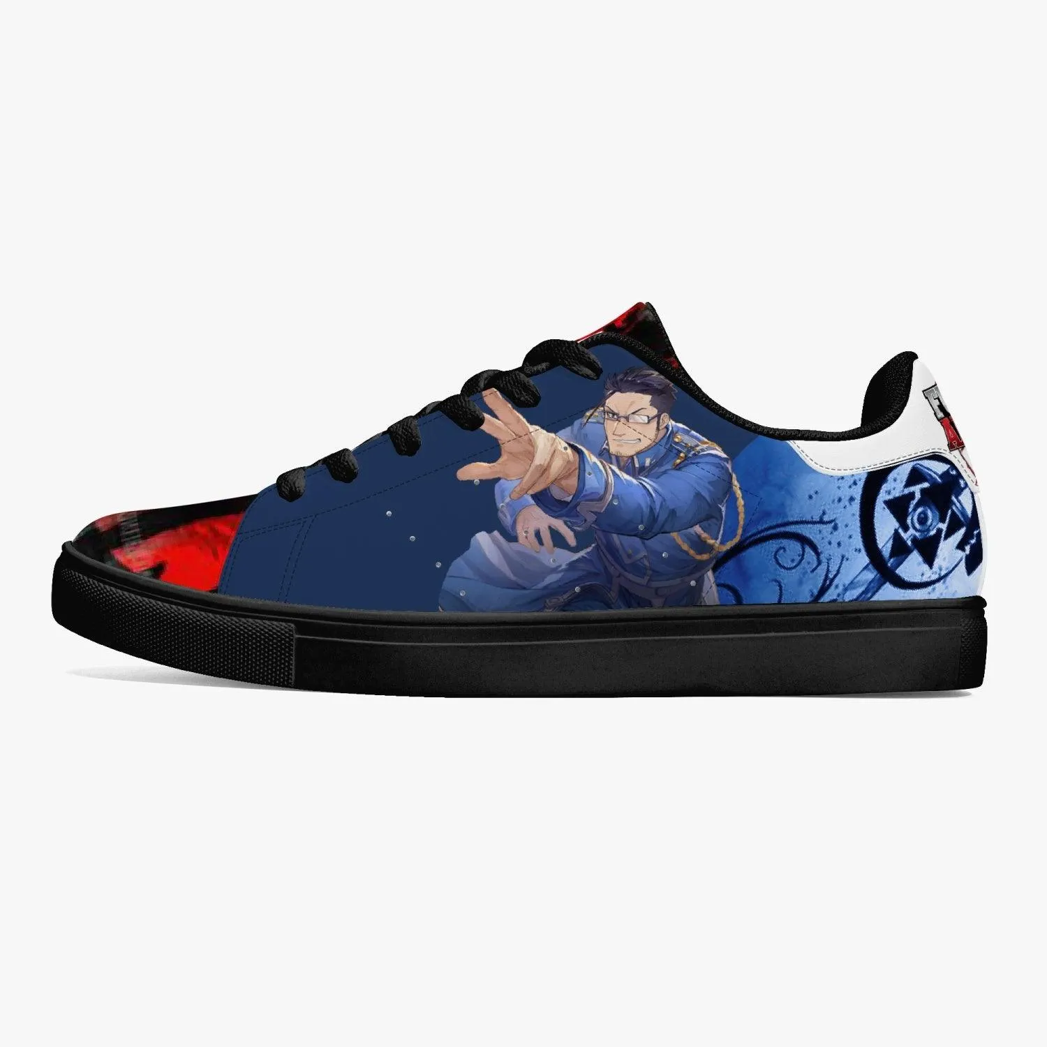 Fullmetal Alchemist Maes Low-Top Skate Anime Shoes