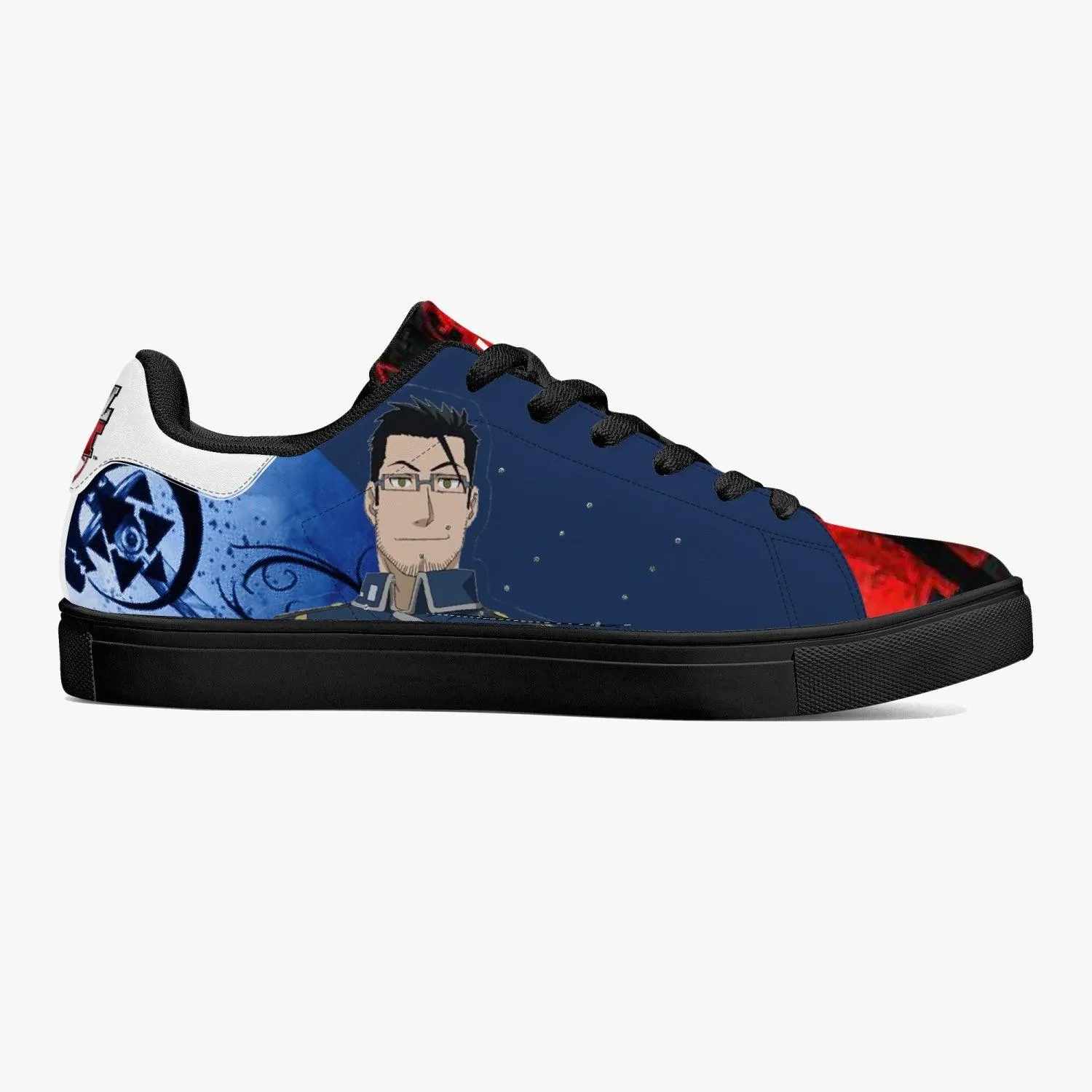 Fullmetal Alchemist Maes Low-Top Skate Anime Shoes