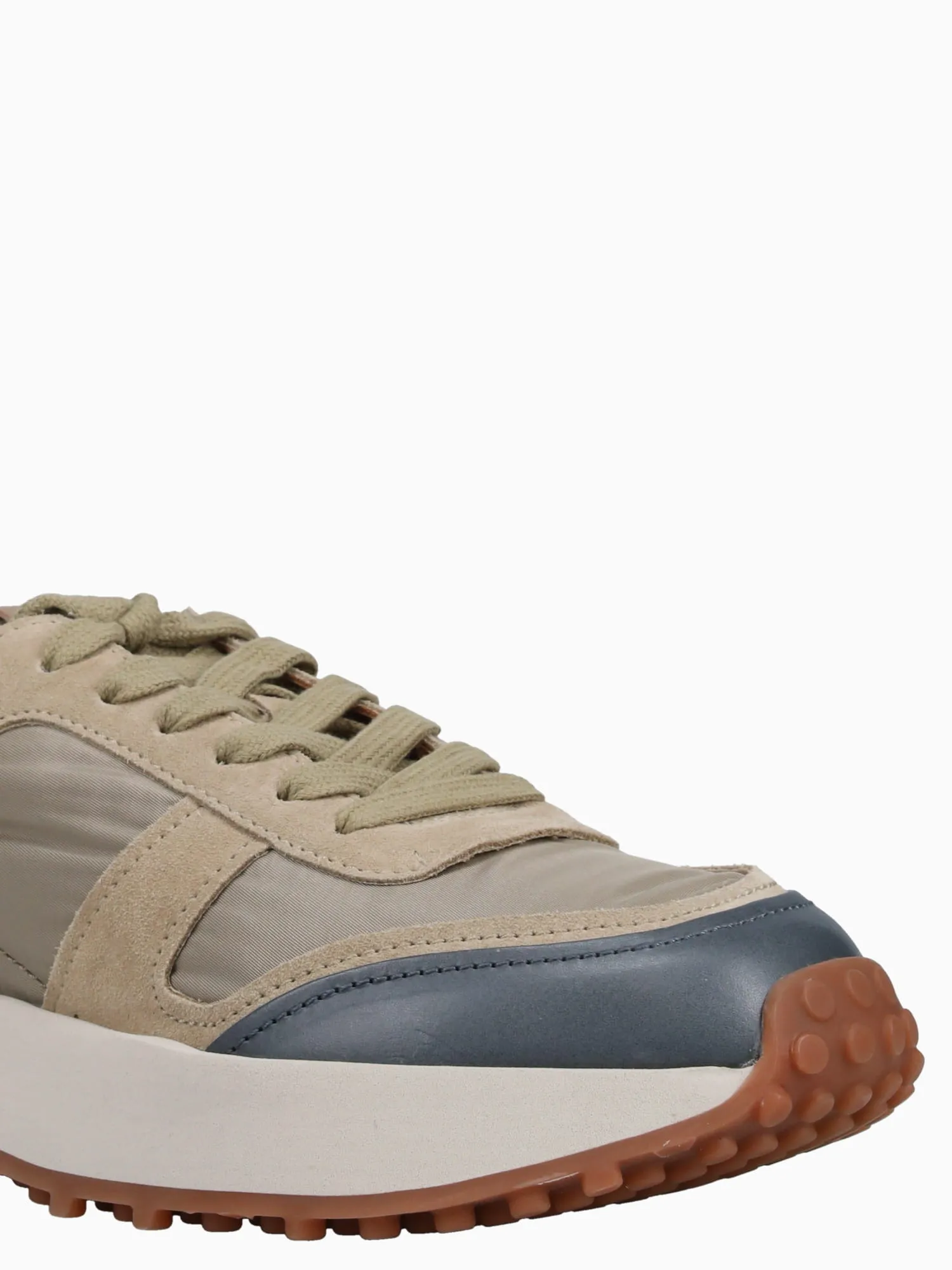 Futurba Beige Blue nylon Leather