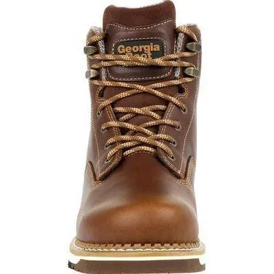 Georgia Men's AMP LT Wedge Soft Toe WP Work Boot - Brown - GB00350