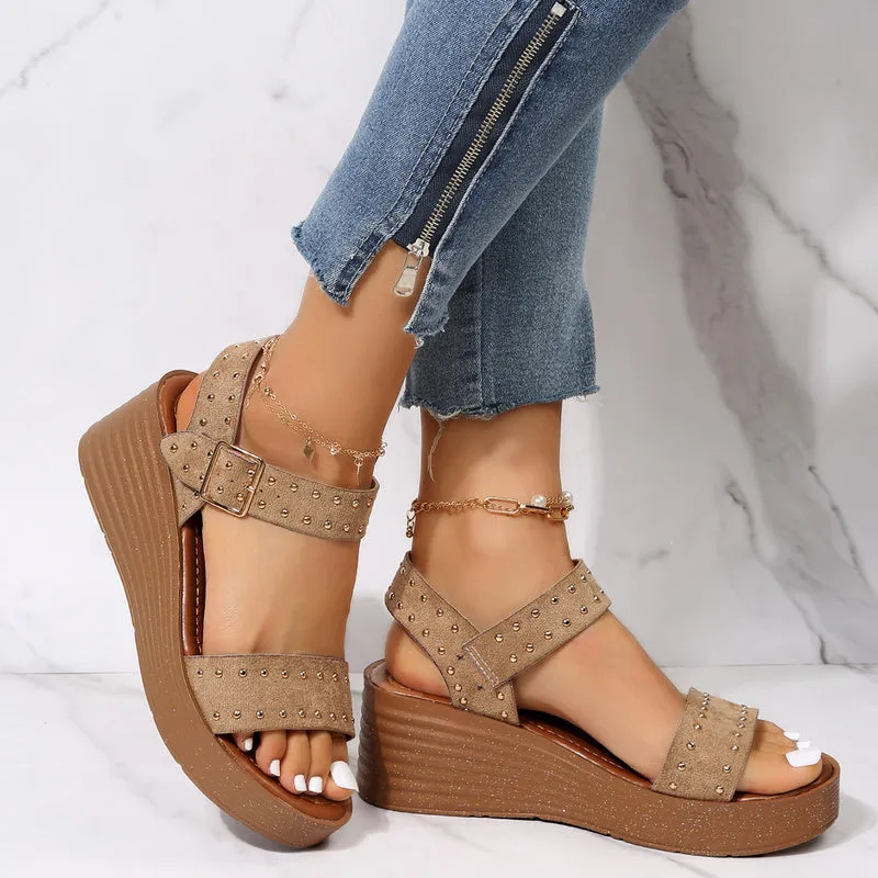 Gladiator Wedge Sandals