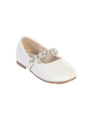 Glitter and Pearls Mary Jane Flats (Infant)