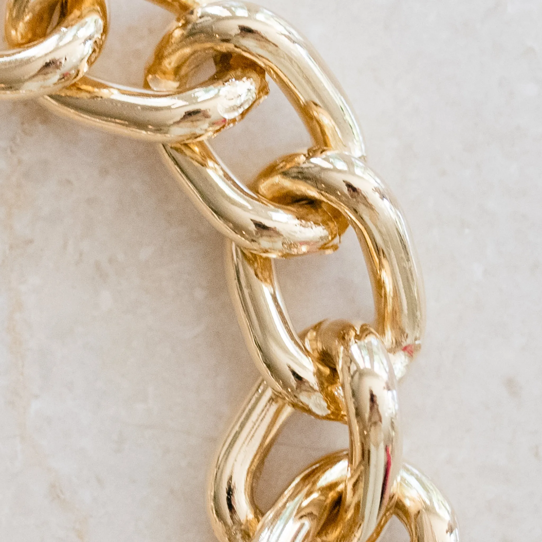 Gold-Filled Cuban Chain Link Bracelet | Bold Elegance & Timeless Design | By Pearly Girls