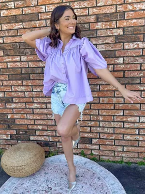 Graceful Beauty Top Lavender